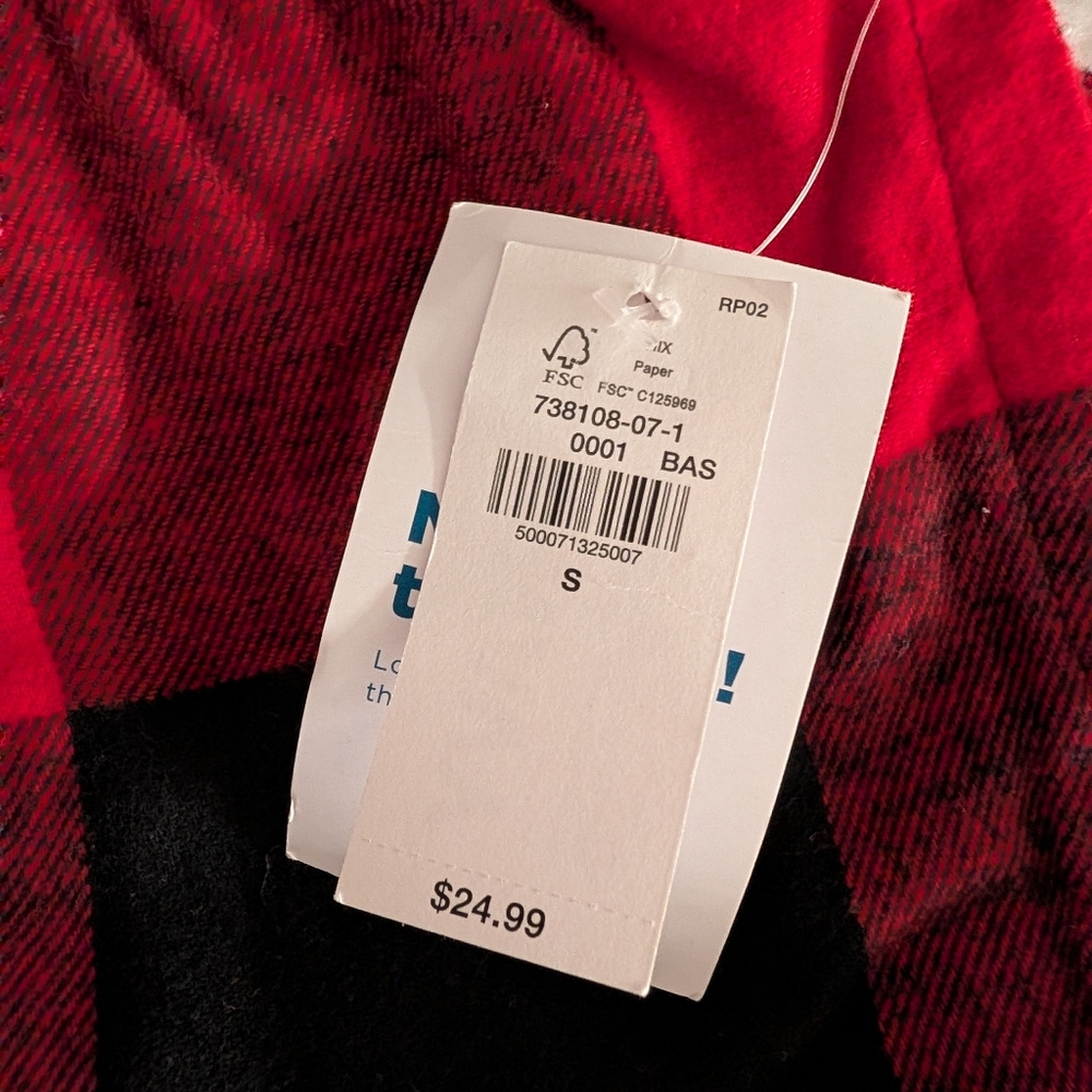 Old Navy Buffalo Plaid Flannel Pajama Pants  Cabincore - Picture 5 of 6